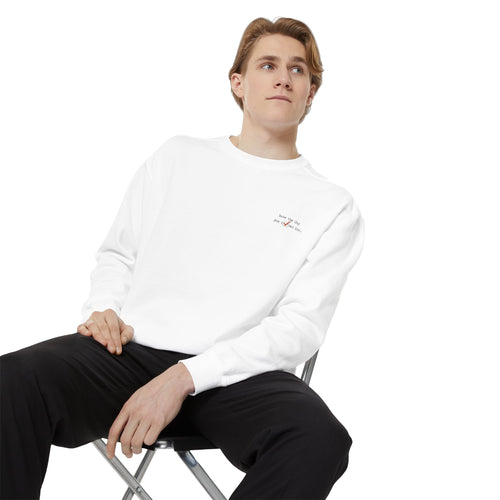 "have the day you voted for." Embroidered Republican Unisex Comfy Crewneck Sweatshirt